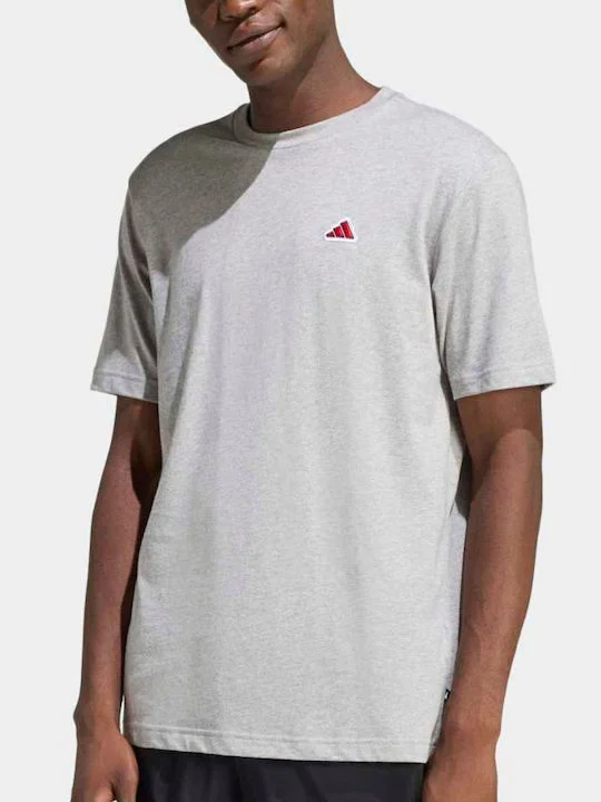 Φωτογραφία προϊόντος: Adidas Graphic Αθλητικό T-shirt Medium Grey Heather