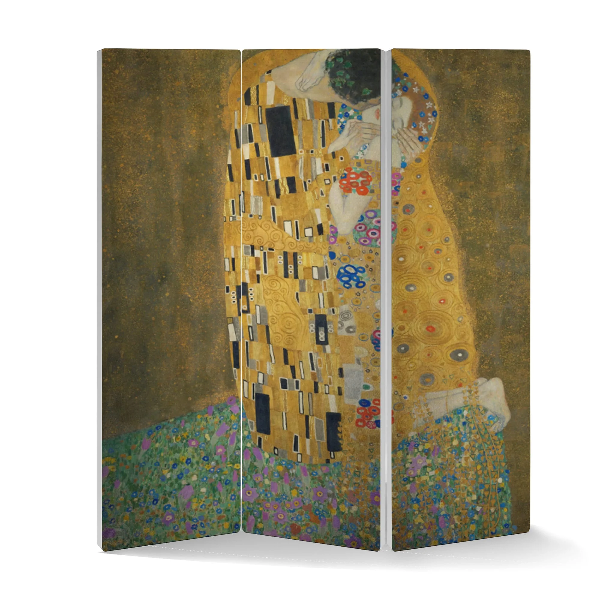 Φωτογραφία προϊόντος: OEM Παραβάν Gustav Klimt Το φιλί!