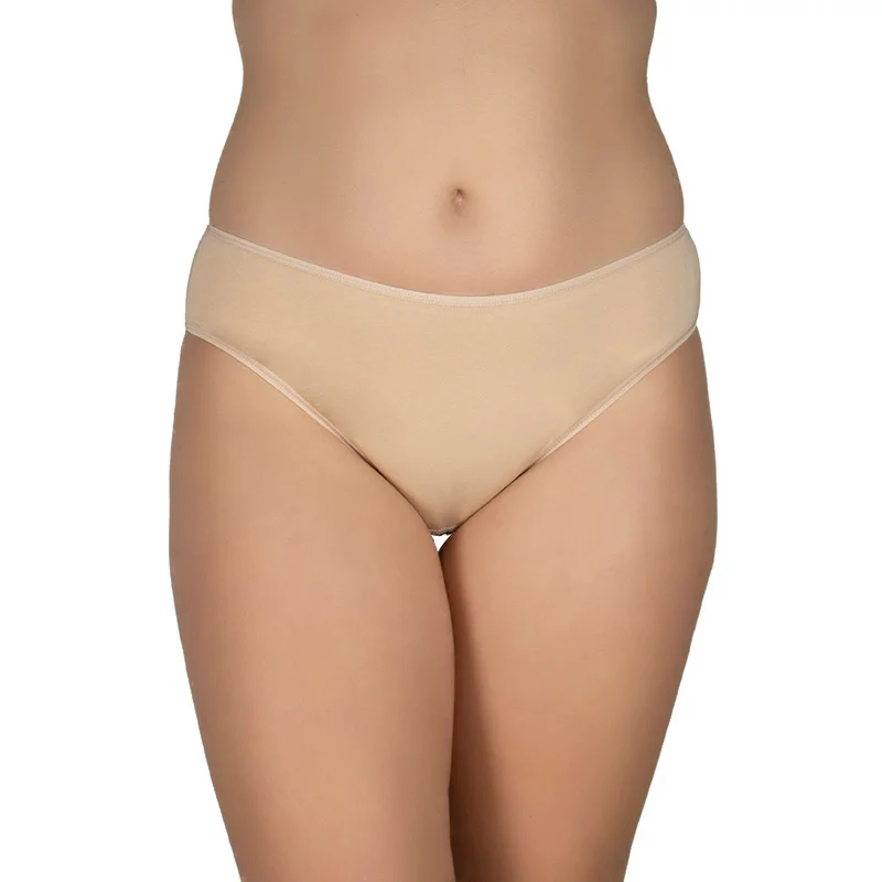 Φωτογραφία προϊόντος: AA-UNDERWEAR Κιλοτάκι 6 τμχ 2/4 κλασικό Cotton Μπεζ