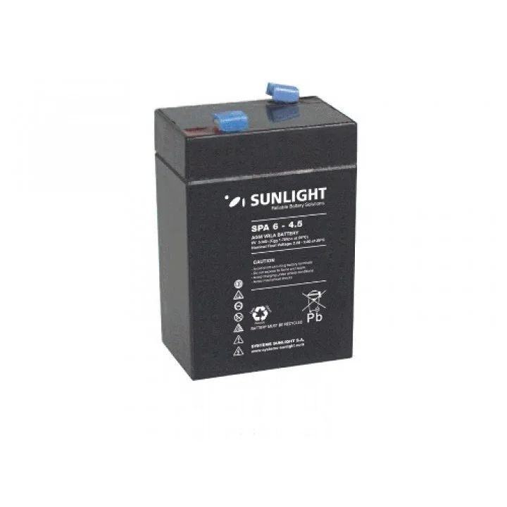 Φωτογραφία προϊόντος: Sunlight SPA 6-4.5 6V 4.5Ah