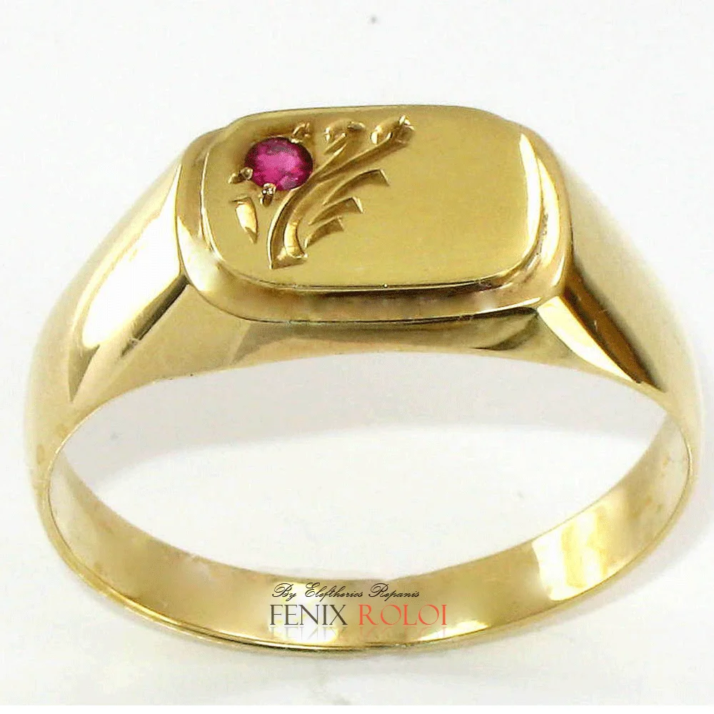 Φωτογραφία προϊόντος: fenixjewelry Ανδρικο Χρυσο Δαχτυλιδι ΑΧΔ0003