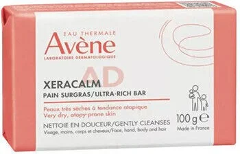 Φωτογραφία προϊόντος: Avene XeraCalm AD Ultra-Rich Cleansing Bar Στερεή Πλάκα Καθαρισμού για Ξηρό Δέρμα 100gr