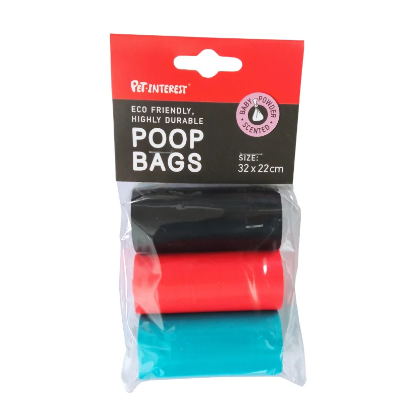 Φωτογραφία προϊόντος: POOP BAGS 3 ROLLS (15 PCS/ROLL)