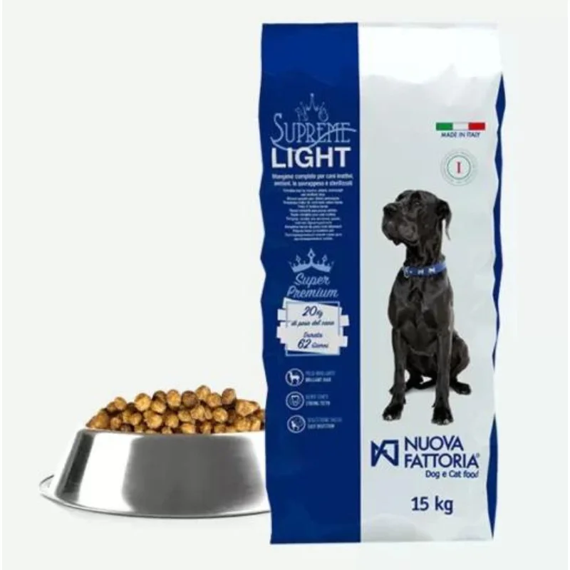 Φωτογραφία προϊόντος: Nuova Fattoria Supreme Light Τροφή Σκύλων 15KG