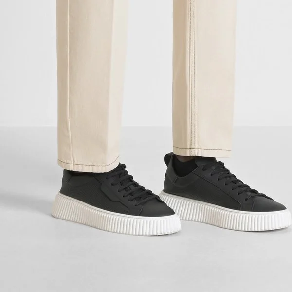 Φωτογραφία προϊόντος: Antony Morato Hopper Unlined In Coated Leather Pierced Sneaker Ανδρικό White FW01774LE300105