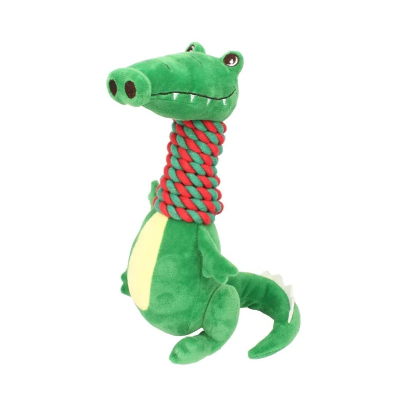 Φωτογραφία προϊόντος: NO HARM CROCODILE ROPE TOY (DT-SCR) (35x12x20cm)