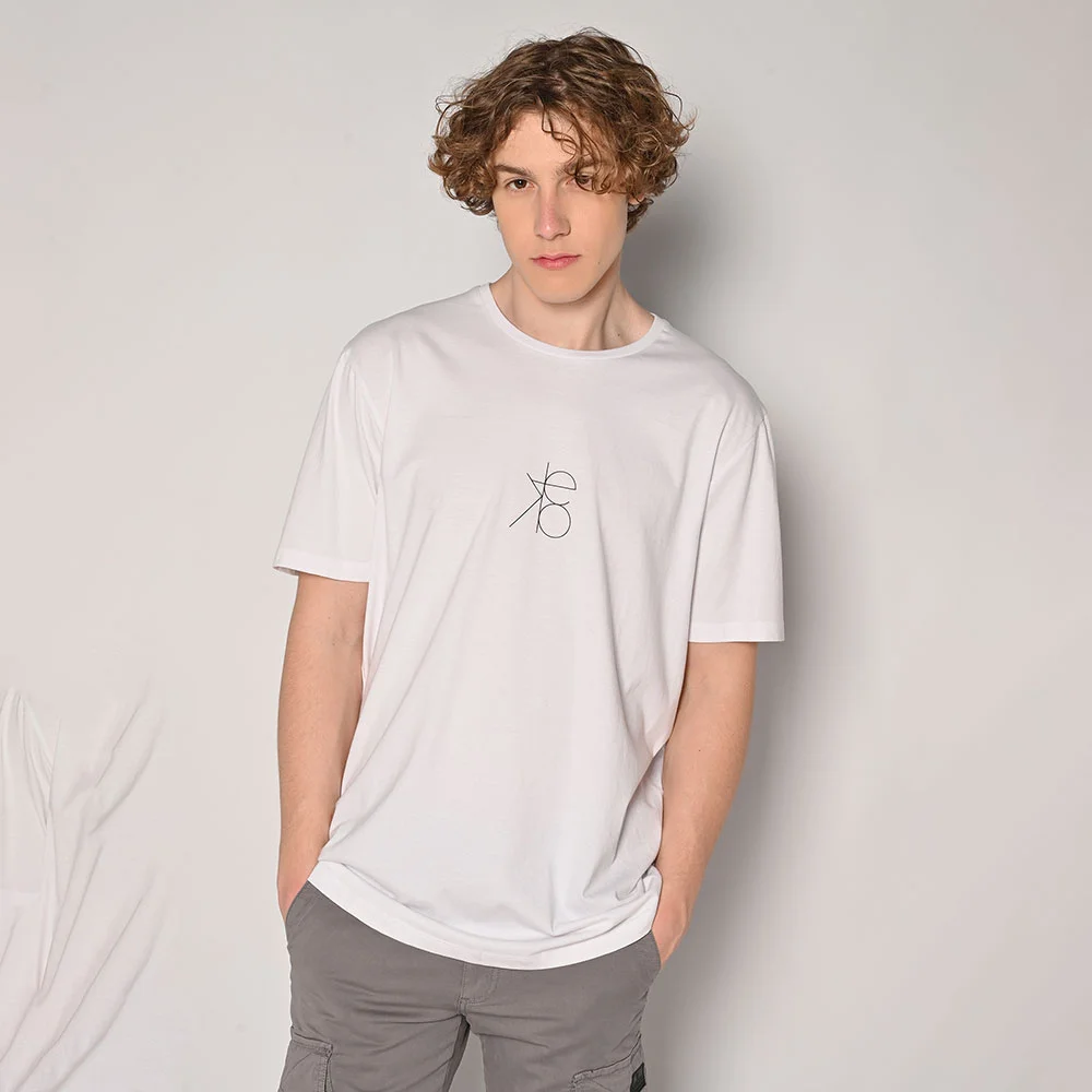 Φωτογραφία προϊόντος: Ανδρικό T-shirt Brokers White Loose Fit