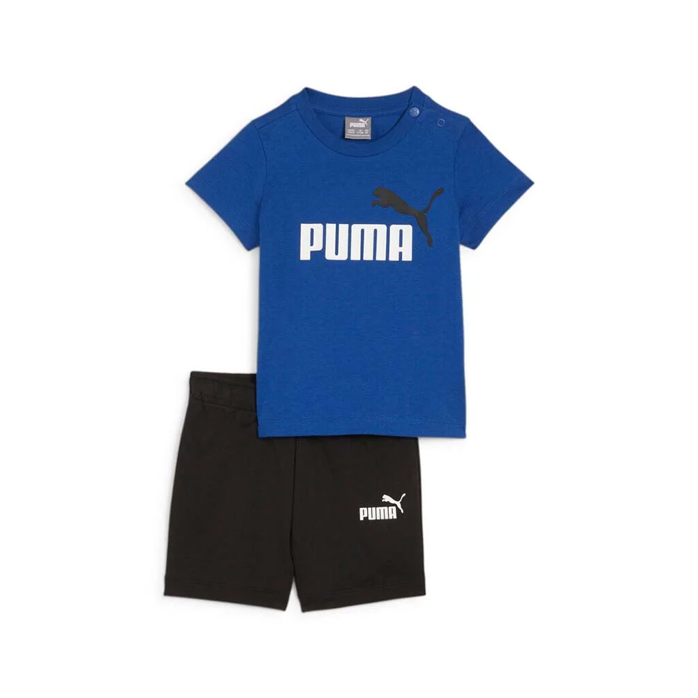 Φωτογραφία προϊόντος: PUMA MINICATS TEE & SHORTS INFANTS SET ΜΠΛΕ