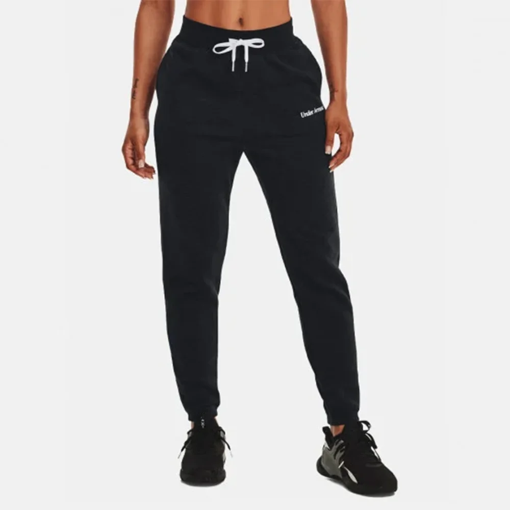 Φωτογραφία προϊόντος: Under Armour UA ESSENTIAL FLEECE SCRIPT PANTS ΜΑΥΡΟ