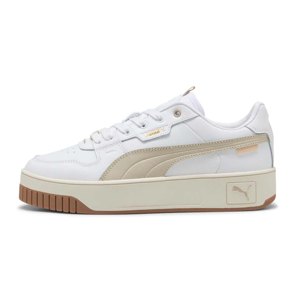 Φωτογραφία προϊόντος: Puma Carina Street Lux Γυναικεία Sneakers Άσπρο - Μπεζ