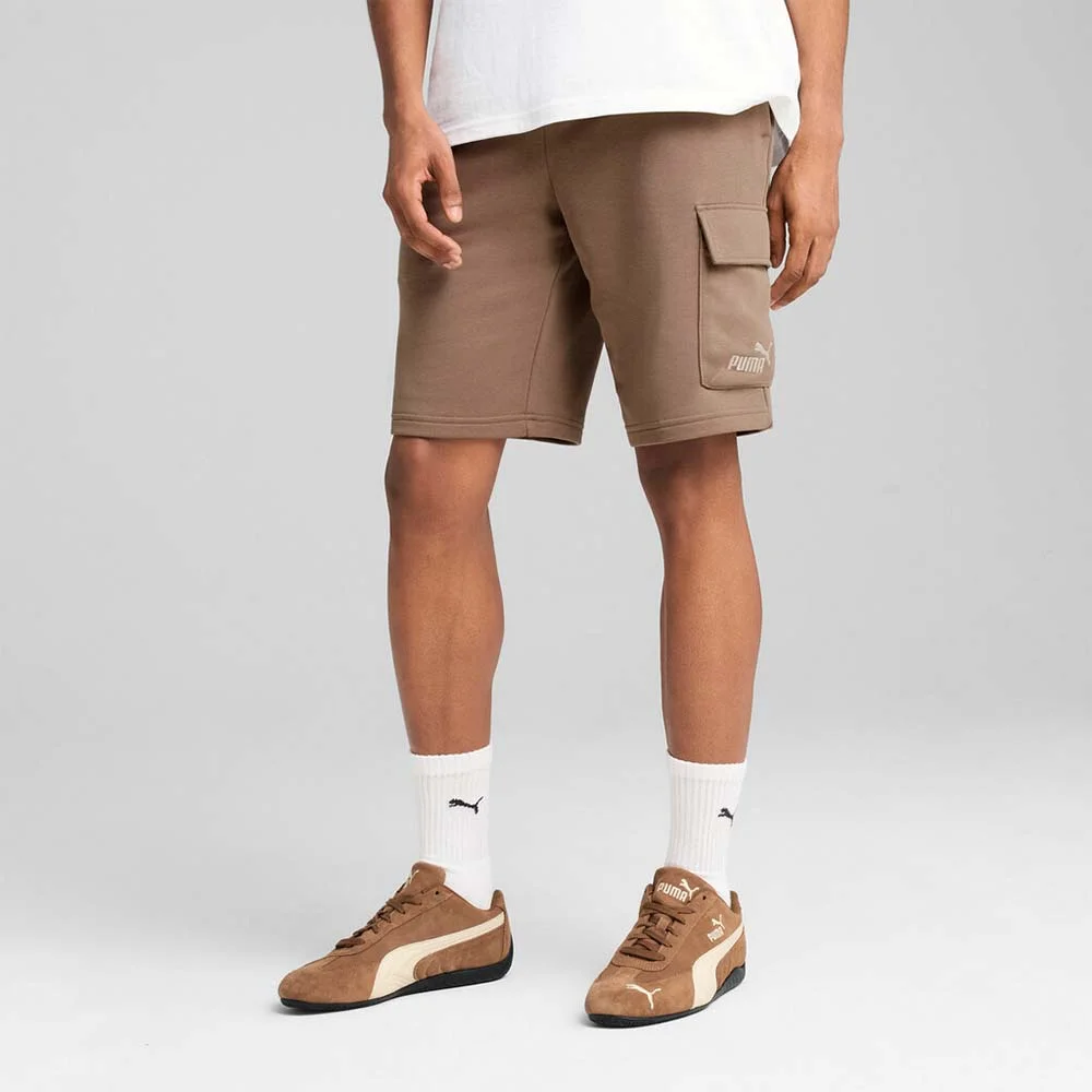 Φωτογραφία προϊόντος: Puma Men's Essentials No1 Logo Cargo 10inch Shorts Μπεζ