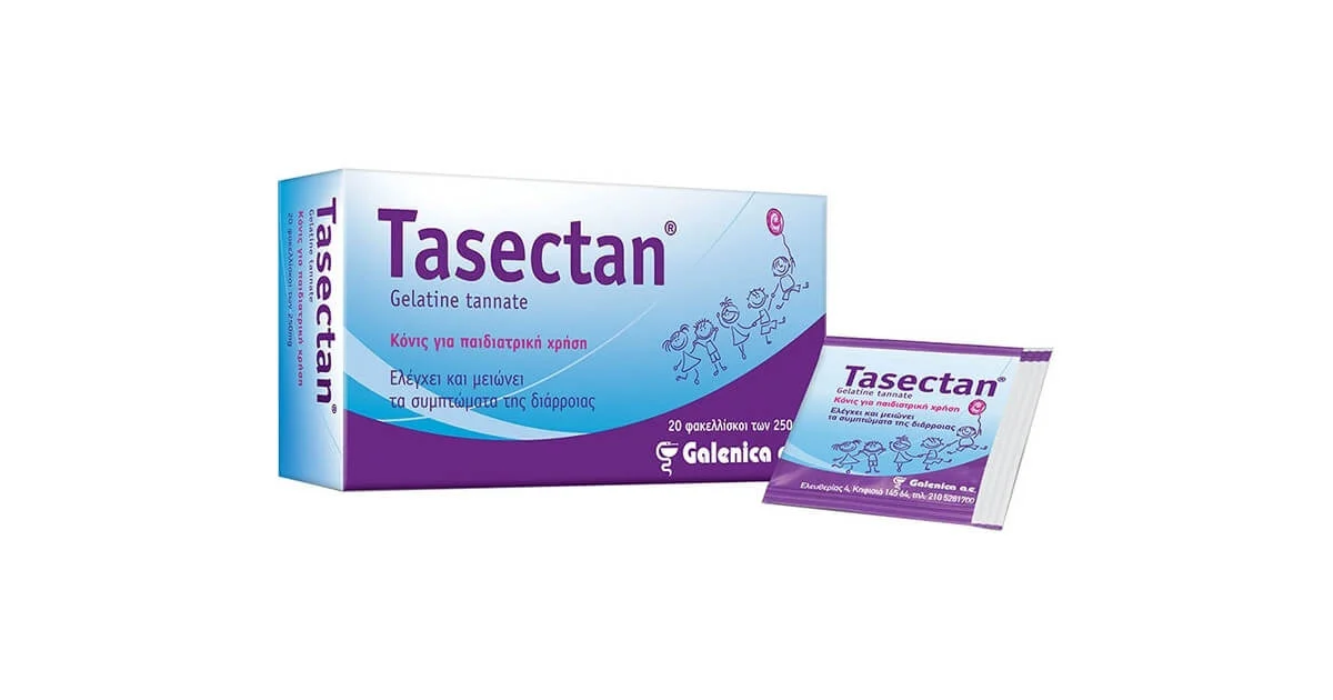 Φωτογραφία προϊόντος: Tasectan 250mg 20 φακελίσκοι