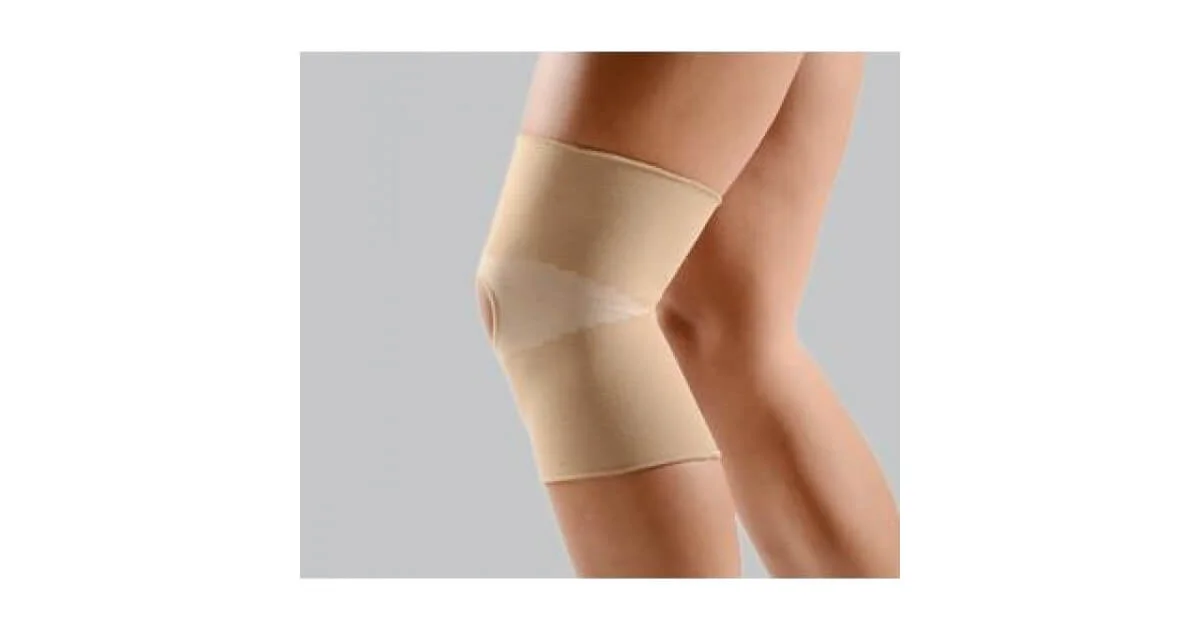 Φωτογραφία προϊόντος: Anatomic Line Επιγονατίδα απλή με τρύπα, ελαστική 6502 XXL