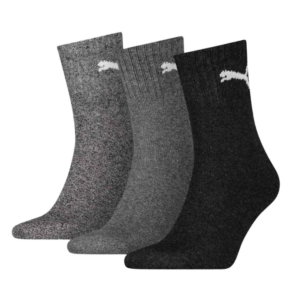 Φωτογραφία προϊόντος: 231011001-207 - PUMA SHORT CREW 3-PAIRS SOCKS DK.GREY / GREY Color