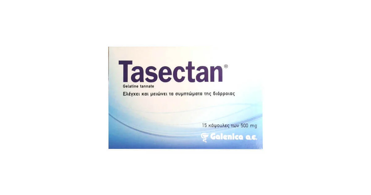 Φωτογραφία προϊόντος: Tasectan 500mg 15 κάψουλες