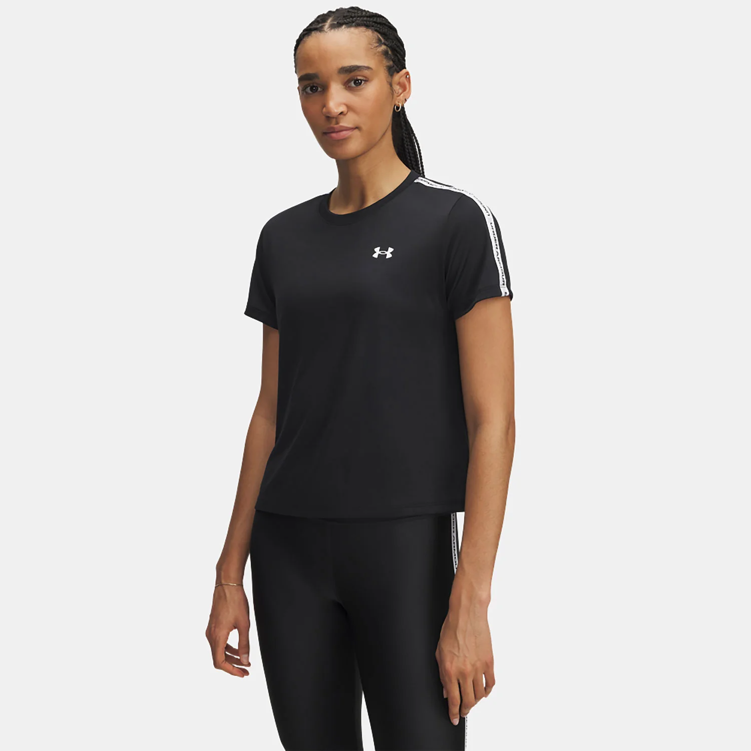 Φωτογραφία προϊόντος: Under Armour Tech WM Tape SS Tee - Black