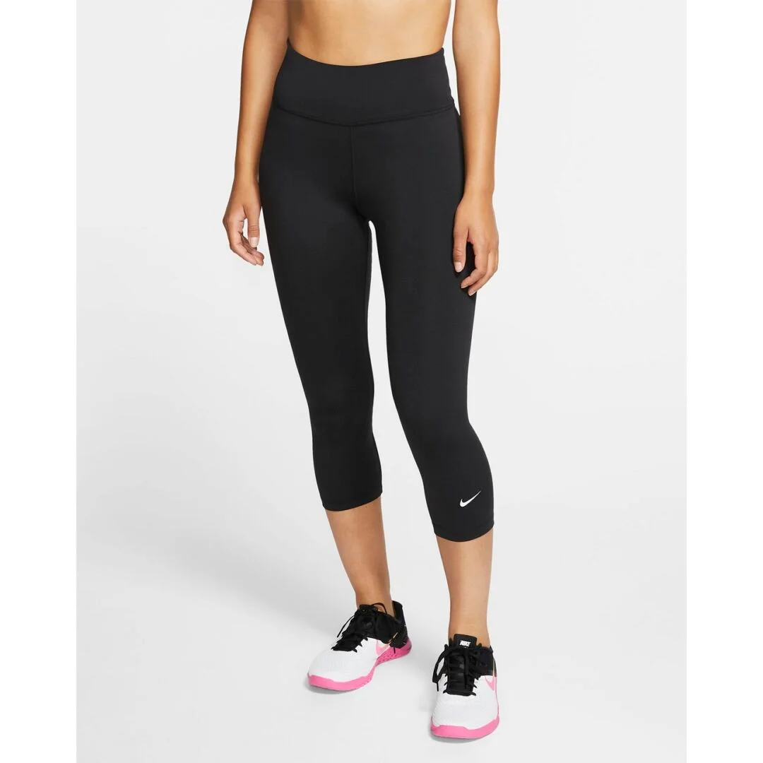 Φωτογραφία προϊόντος: Nike Γυναικείο Κολάν κάπρι One BV0003 010 ΜΑΥΡΟ