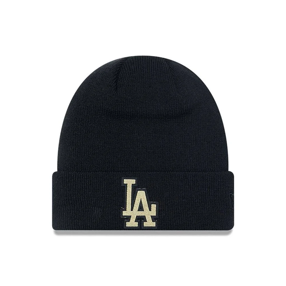 Φωτογραφία προϊόντος: 60364349 - NEW ERA METALLIC BADGE BEANIE LA DODGERS BLACK Color