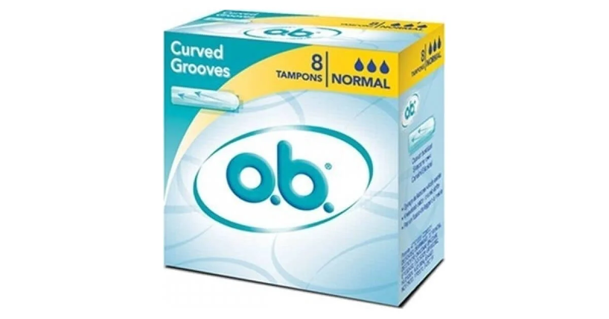 Φωτογραφία προϊόντος: O.B. Original Curved Grooves Normal 8τμχ