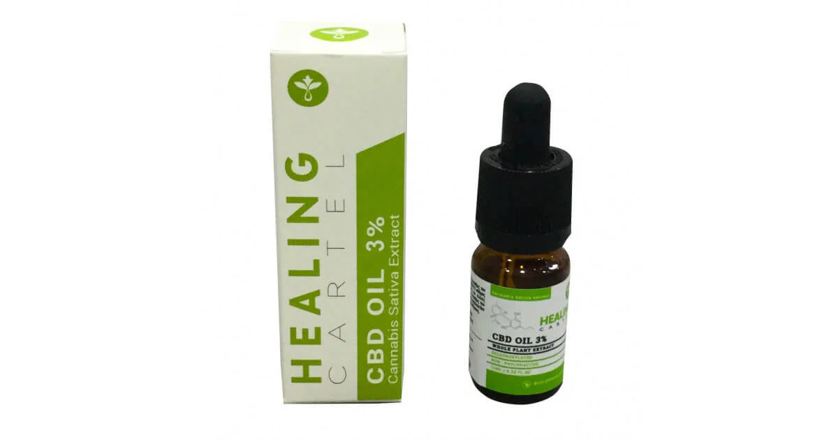 Φωτογραφία προϊόντος: Healing Cartel 3% CBD Oil 300mg 10ml