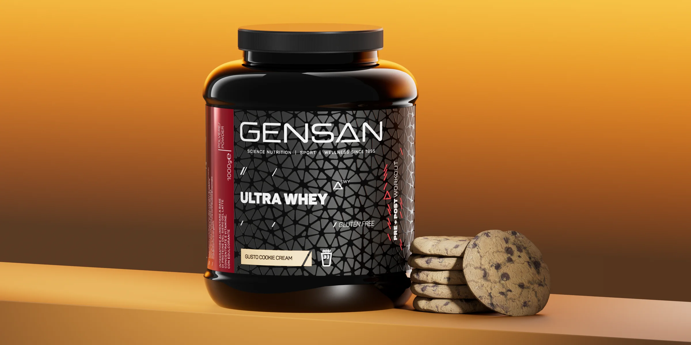 Φωτογραφία προϊόντος: Gensan Ultra Whey COOKIES CREAM