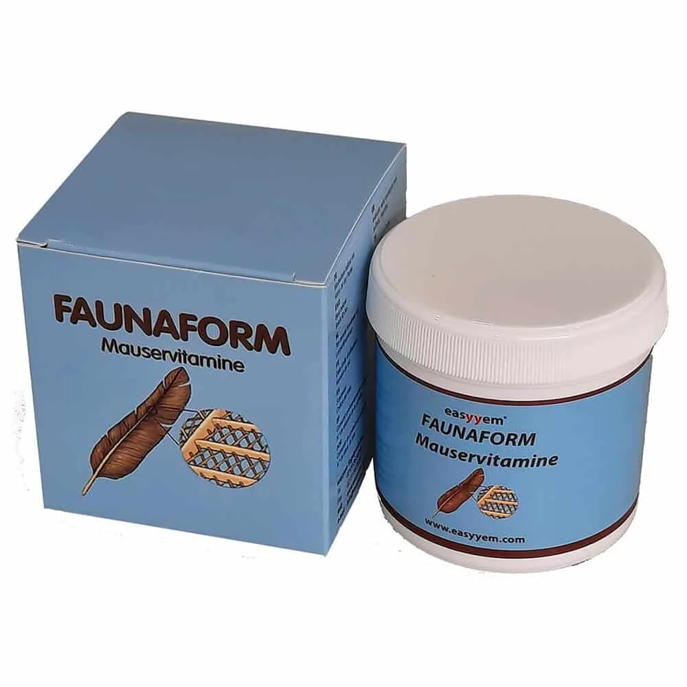 Φωτογραφία προϊόντος: Easyyem Faunaform - Πολυβιταμίνη Πτερόρροιας - 100g