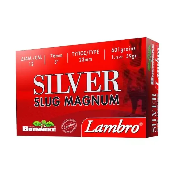 Φωτογραφία προϊόντος: Lambro ΜΟΝΟΒΟΛΑ SILVER SLUG MAGNUM