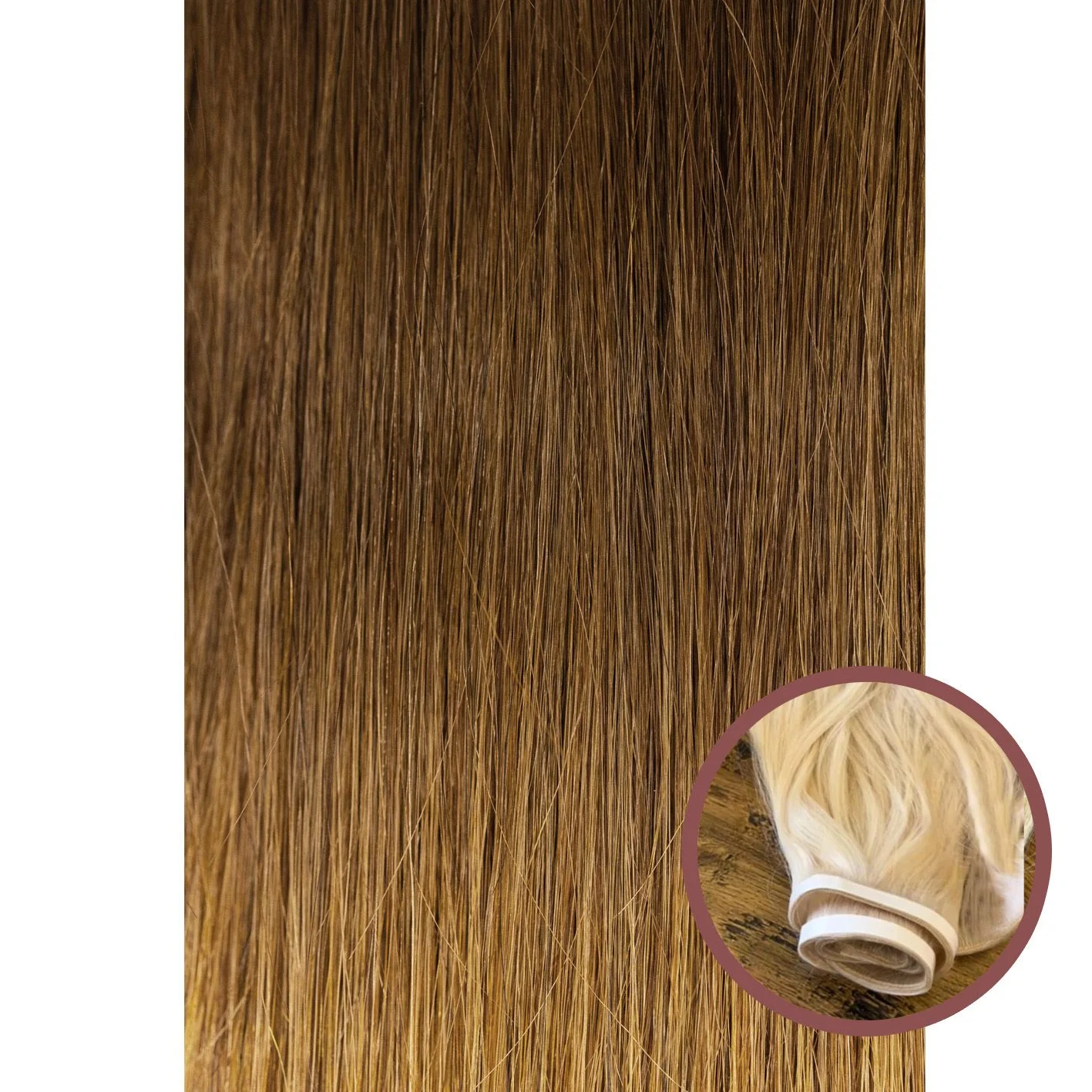 Φωτογραφία προϊόντος: Velvet Hair Extensions – Tape Weft | 50-55εκ #2