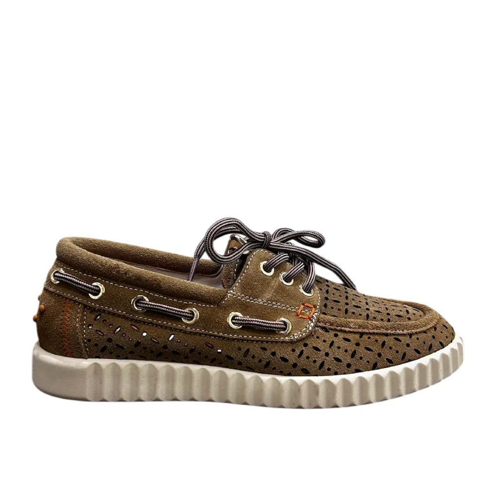 Φωτογραφία προϊόντος: Mourato Elena Bloom Boat Loafers Καφέ
