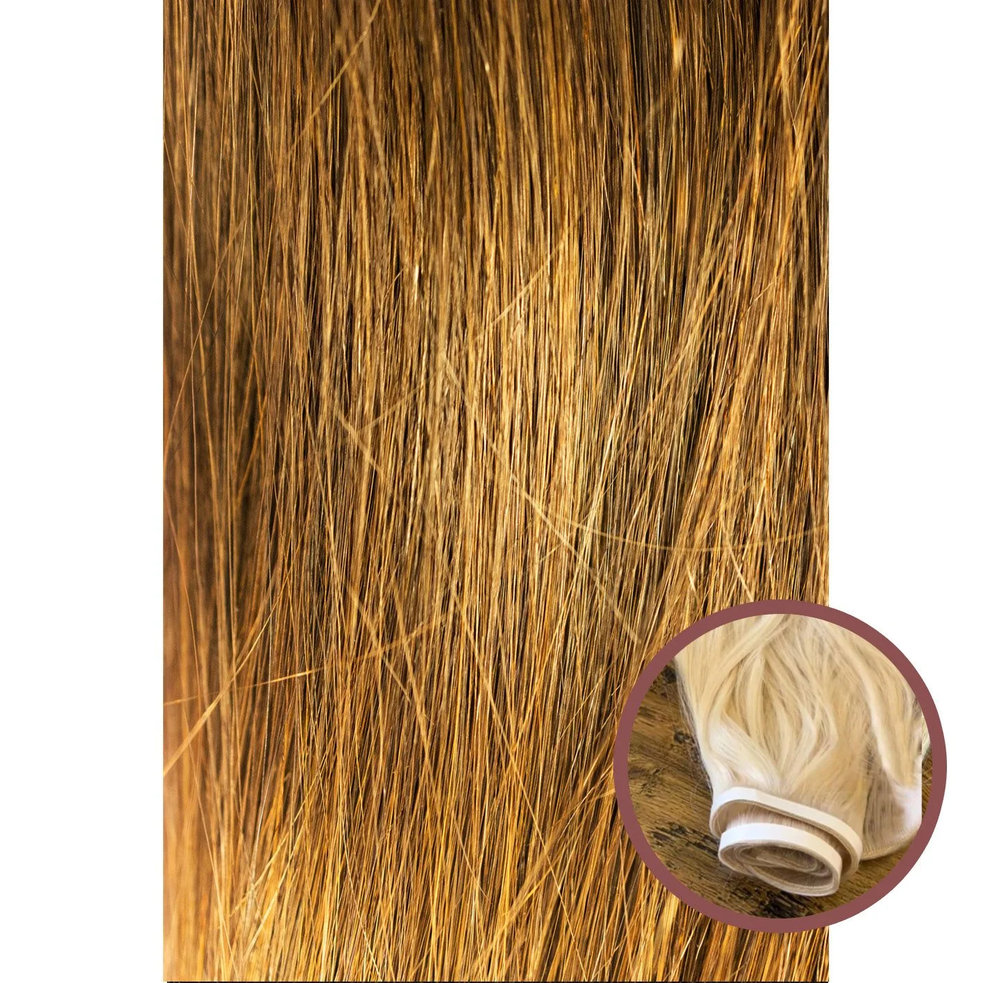 Φωτογραφία προϊόντος: Velvet Hair Extensions – Tape Weft | 50-55εκ #4