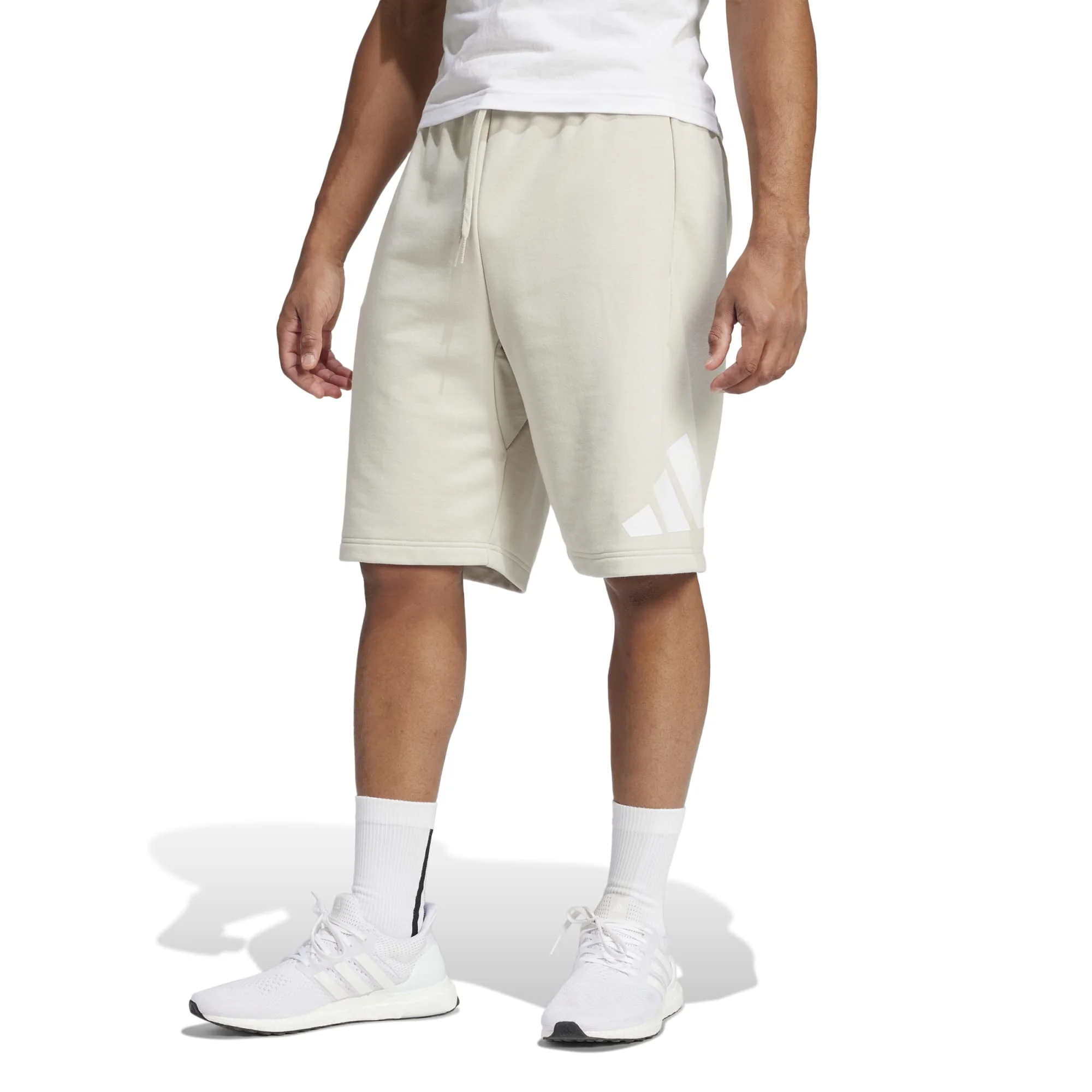 Φωτογραφία προϊόντος: Adidas Essentials Big Logo French Terry Shorts JE8955 Μπεζ