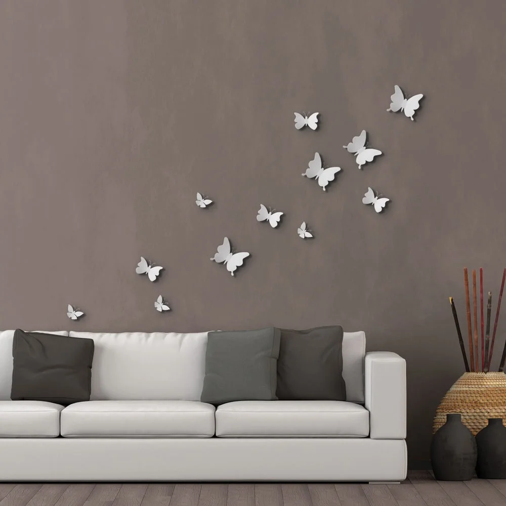 Φωτογραφία προϊόντος: Ango White Butterflies 3D πολυπροπυλενίου (24001)