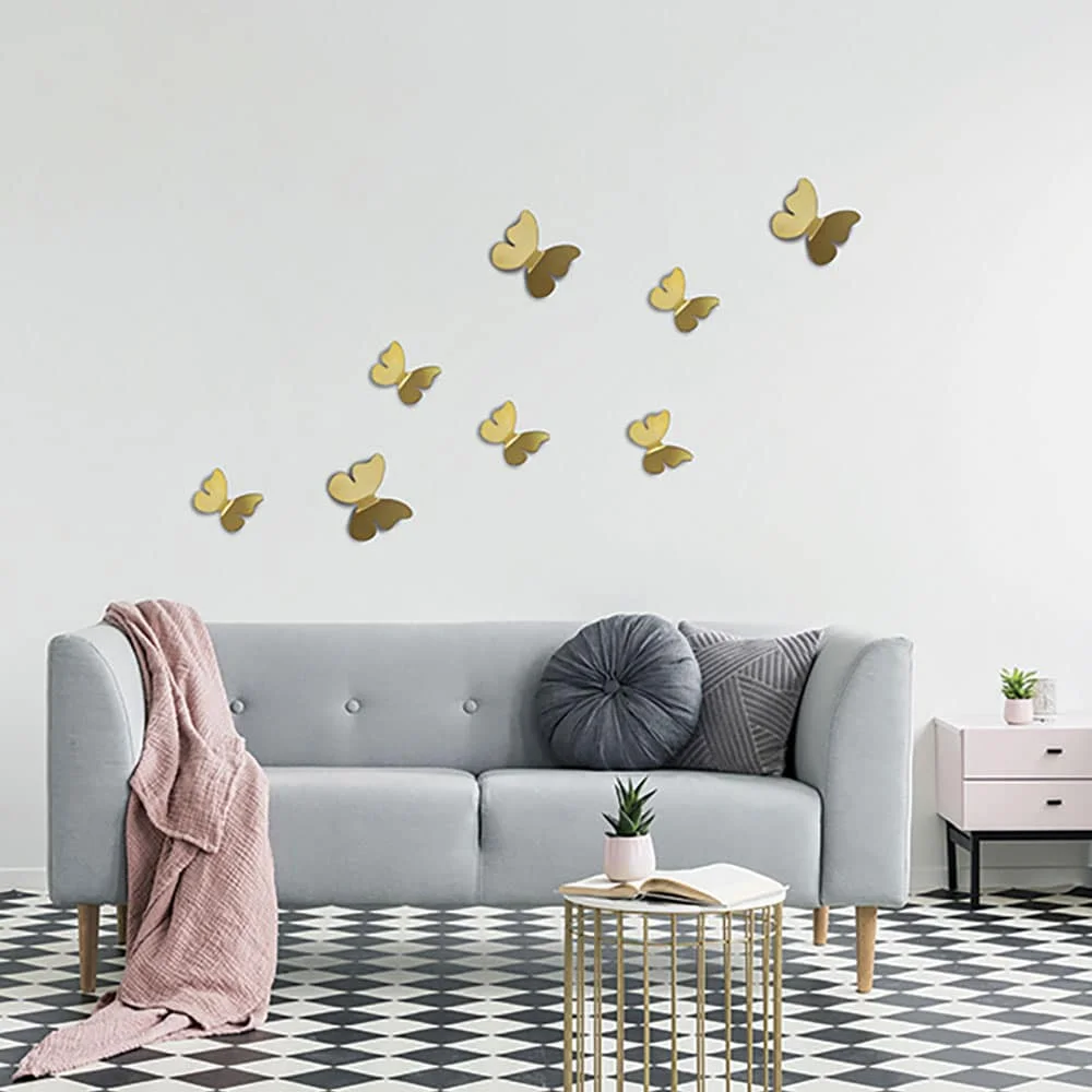 Φωτογραφία προϊόντος: Ango Gold Butterflies 3D πολυπροπυλενίου (24011)