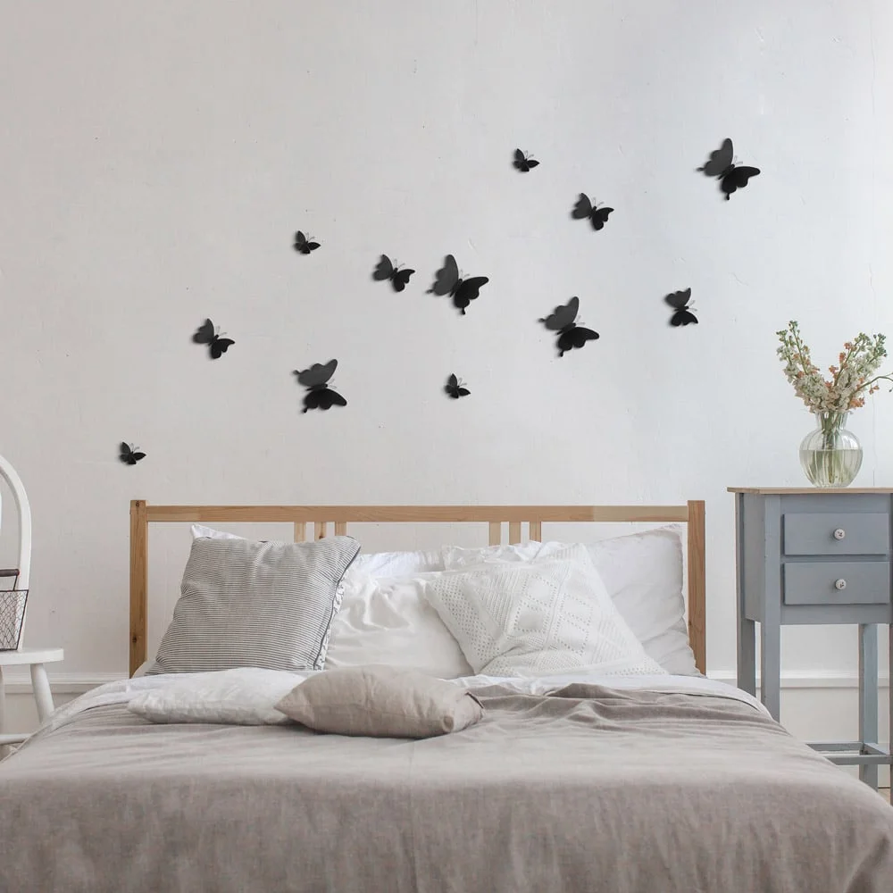 Φωτογραφία προϊόντος: Ango Black Butterflies 3D πολυπροπυλενίου (24002)