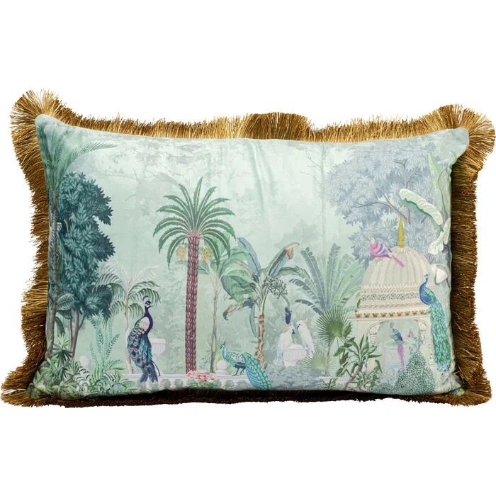 Φωτογραφία προϊόντος: KARE Cushion Jungle Temple 40x60cm - Μπλε - 60Μx12Πx40Υ