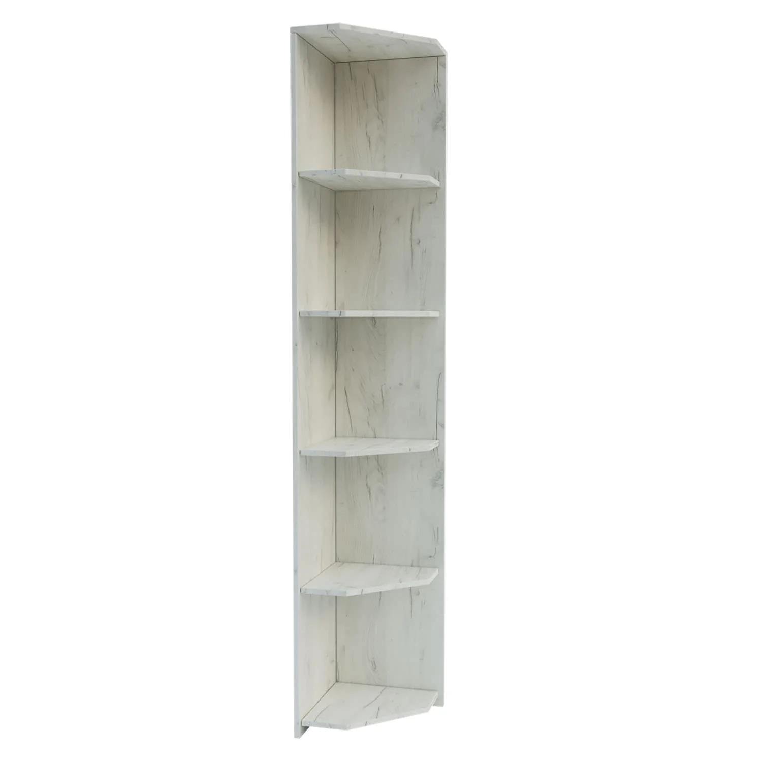 Φωτογραφία προϊόντος: AlphaB2B Βιβλιοθήκη Milen 33x33x185.2cm Λευκή