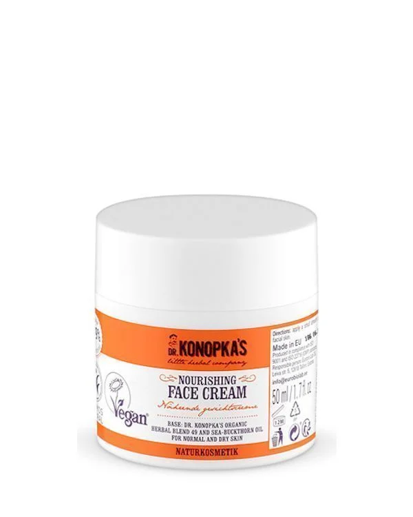 Φωτογραφία προϊόντος: Dr.Konopka s Nourishing Face Cream Κρέμα Πρoσώπου για Θρέψη, για Κανονικές +amp; Ξηρές επιδερμίδες 50ml