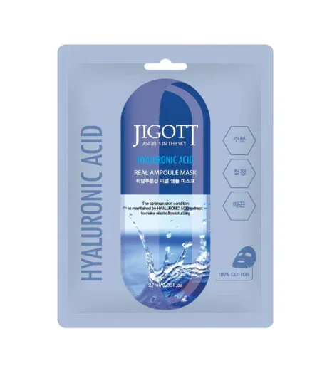 Φωτογραφία προϊόντος: Jigott Hyaluronic Acid Real Ampoule Mask 27ml