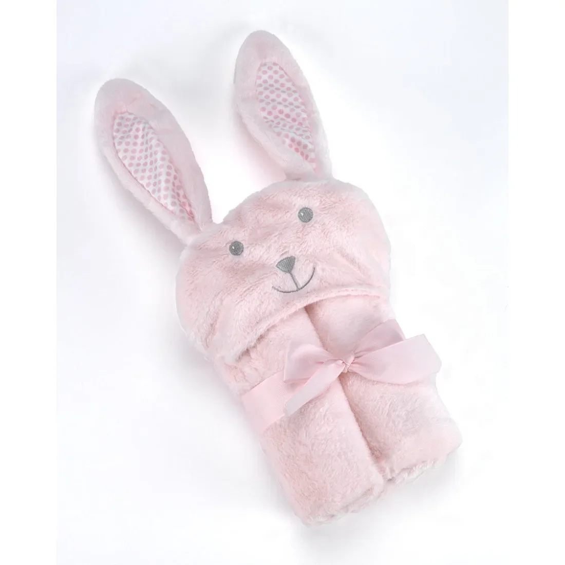 Φωτογραφία προϊόντος: Κουβέρτα ΜORA POMPON RABBIT Ροζ 75Χ95 cm