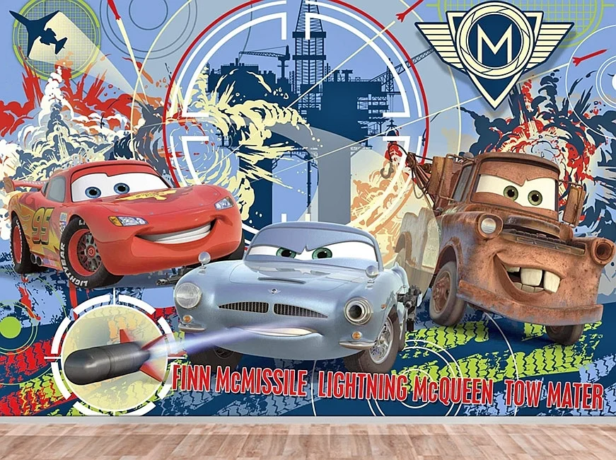 Φωτογραφία προϊόντος: Azur Φωτοταπετσαρία Cars Mc Queen 5 - Χαρτί Πλαστικοποιημένο
