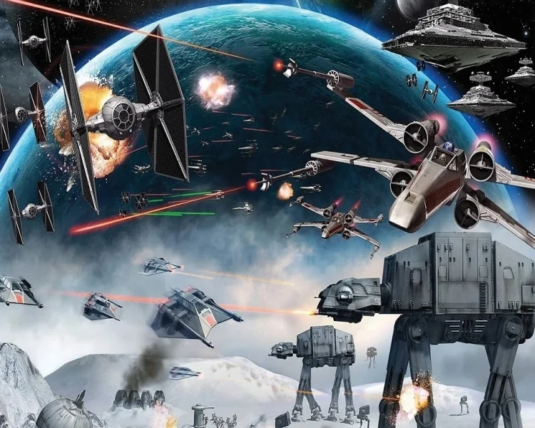 Φωτογραφία προϊόντος: Azur Φωτοταπετσαρία Star Wars 2 - Χαρτί Πλαστικοποιημένο