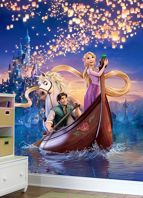 Φωτογραφία προϊόντος: Azur Φωτοταπετσαρία Rapunzel 3 - Χαρτί Πλαστικοποιημένο