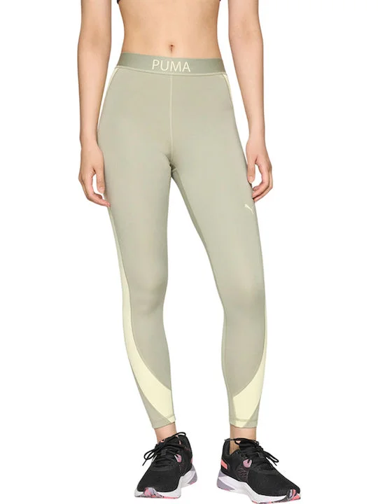Φωτογραφία προϊόντος: Puma Strong Γυναικείο Cropped Κολάν Πράσινο