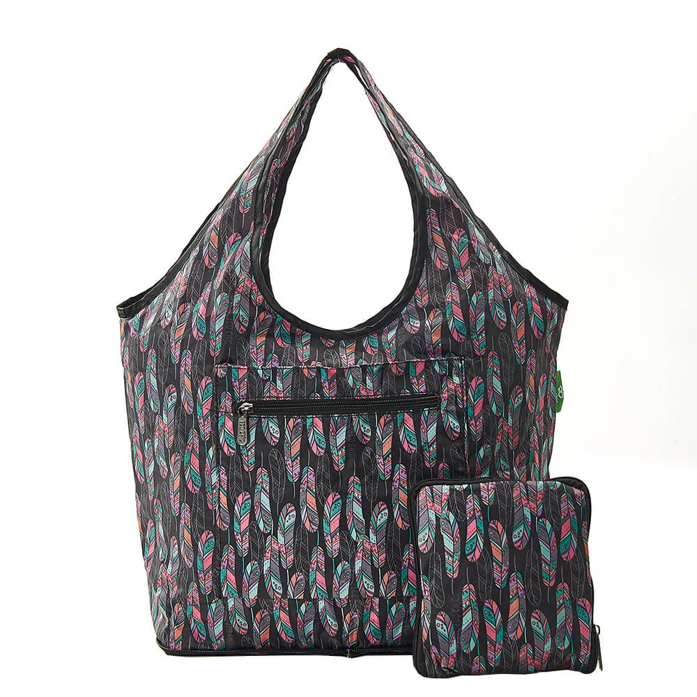 Φωτογραφία προϊόντος: Black Feather Weekend Bag 15lt Eco Chic – Μικρή τσάντα ταξιδιού