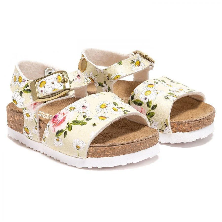 Φωτογραφία προϊόντος: MONNALISA SANDALO DAISY +amp; ROSES 8P1004