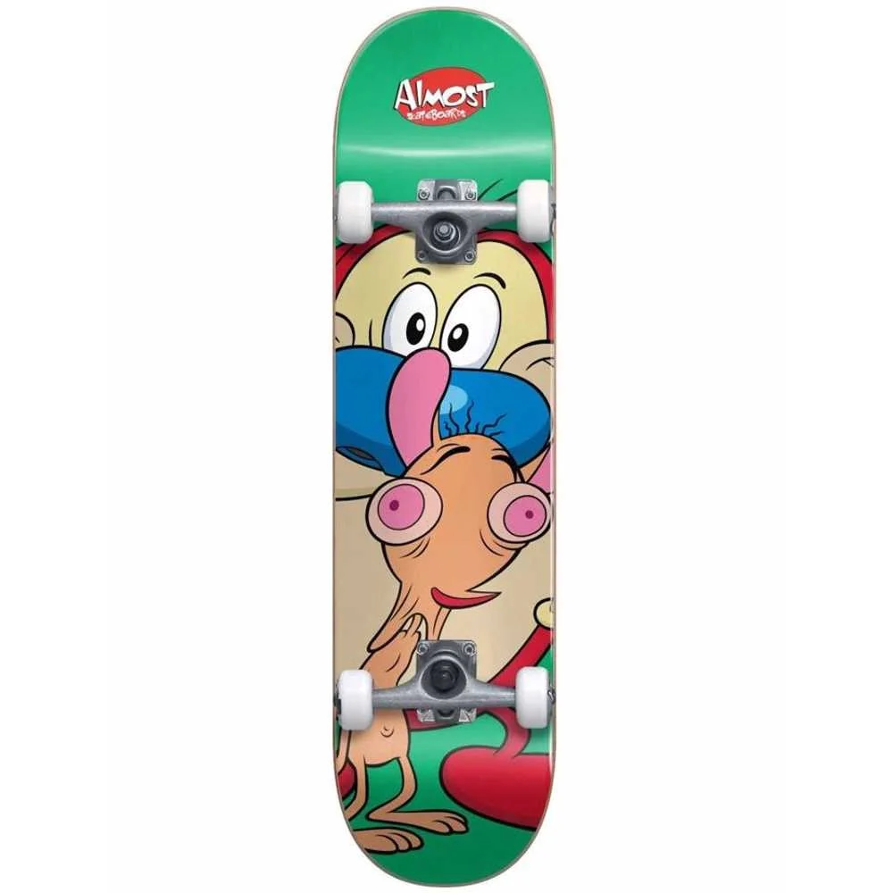 Φωτογραφία προϊόντος: ALMOST Ren and Stimpy On My Back Complete Skateboard 7.0"