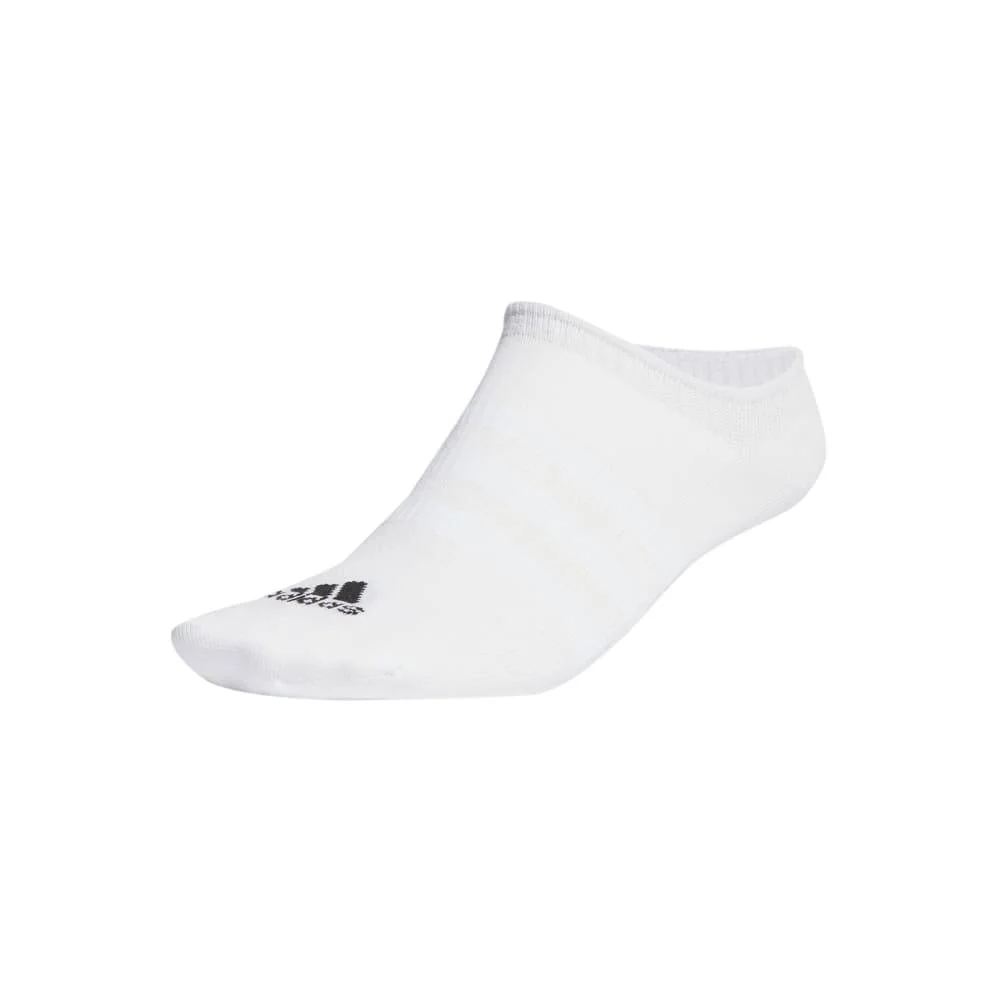 Φωτογραφία προϊόντος: HT3463 - ADIDAS THIN AND LIGHT 3-PAIRS NO-SHOW SOCKS WHITE / BLACK Color