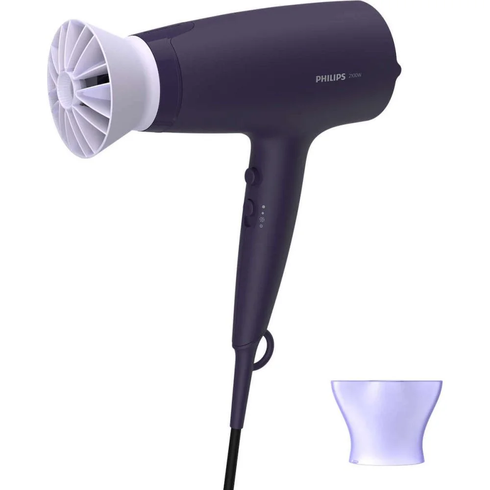 Φωτογραφία προϊόντος: Philips Series 3000 Πιστολάκι Μαλλιών 2100W Violet BHD340/10