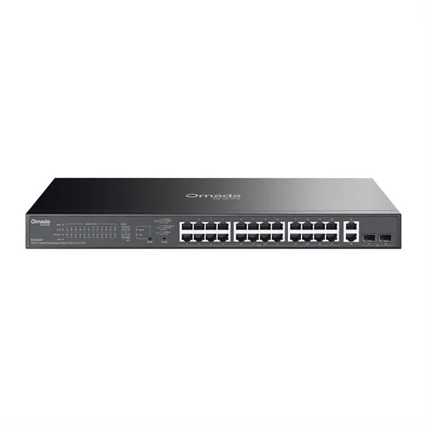 Φωτογραφία προϊόντος: TP-Link Omada 28-Port Gigabit Easy Managed Switch with 24-Port PoE+ - ES228GP