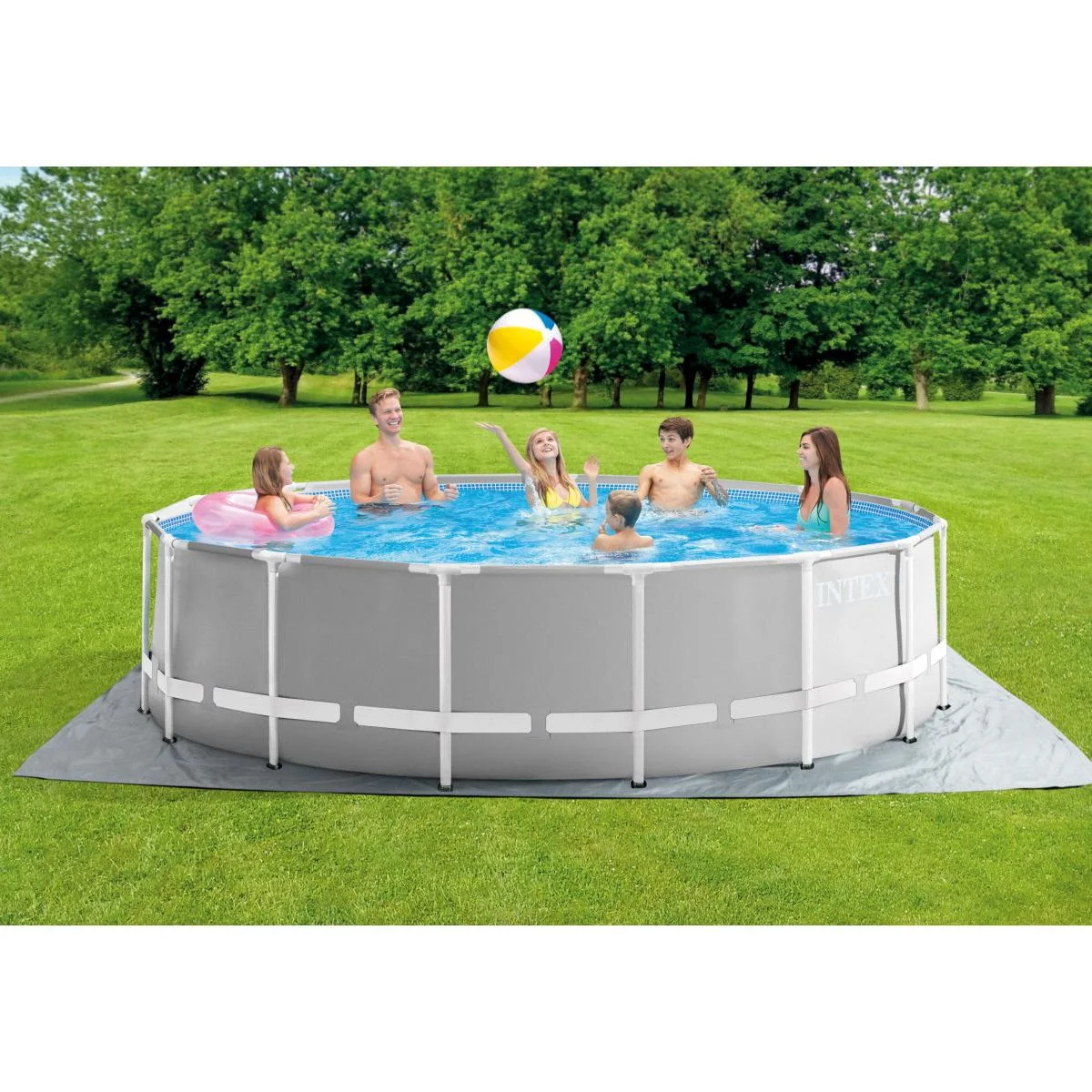 Φωτογραφία προϊόντος: Πισίνα INTEX PRISM FRAME POOL SET 427x107cm